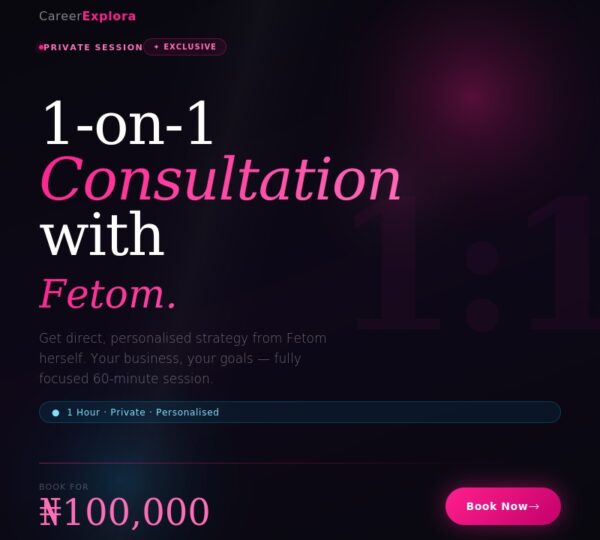 One on one consultation with Fetom